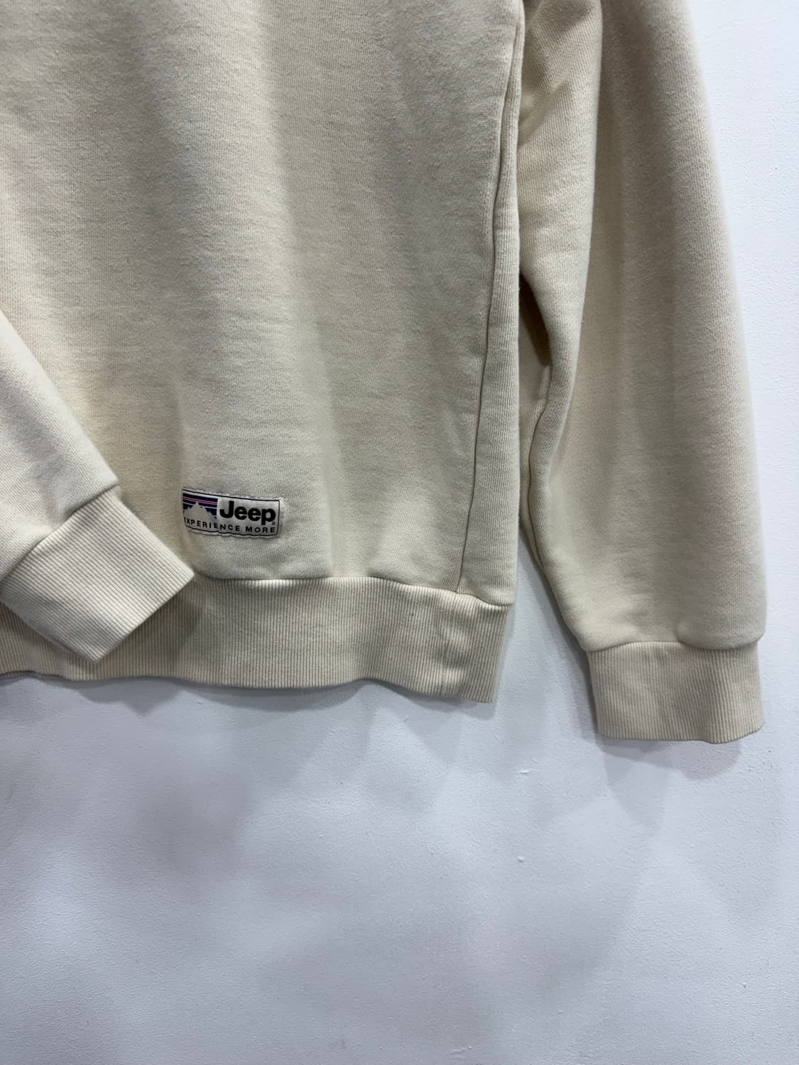 JEEP 지프 반집업 맨투맨 상품이미지2