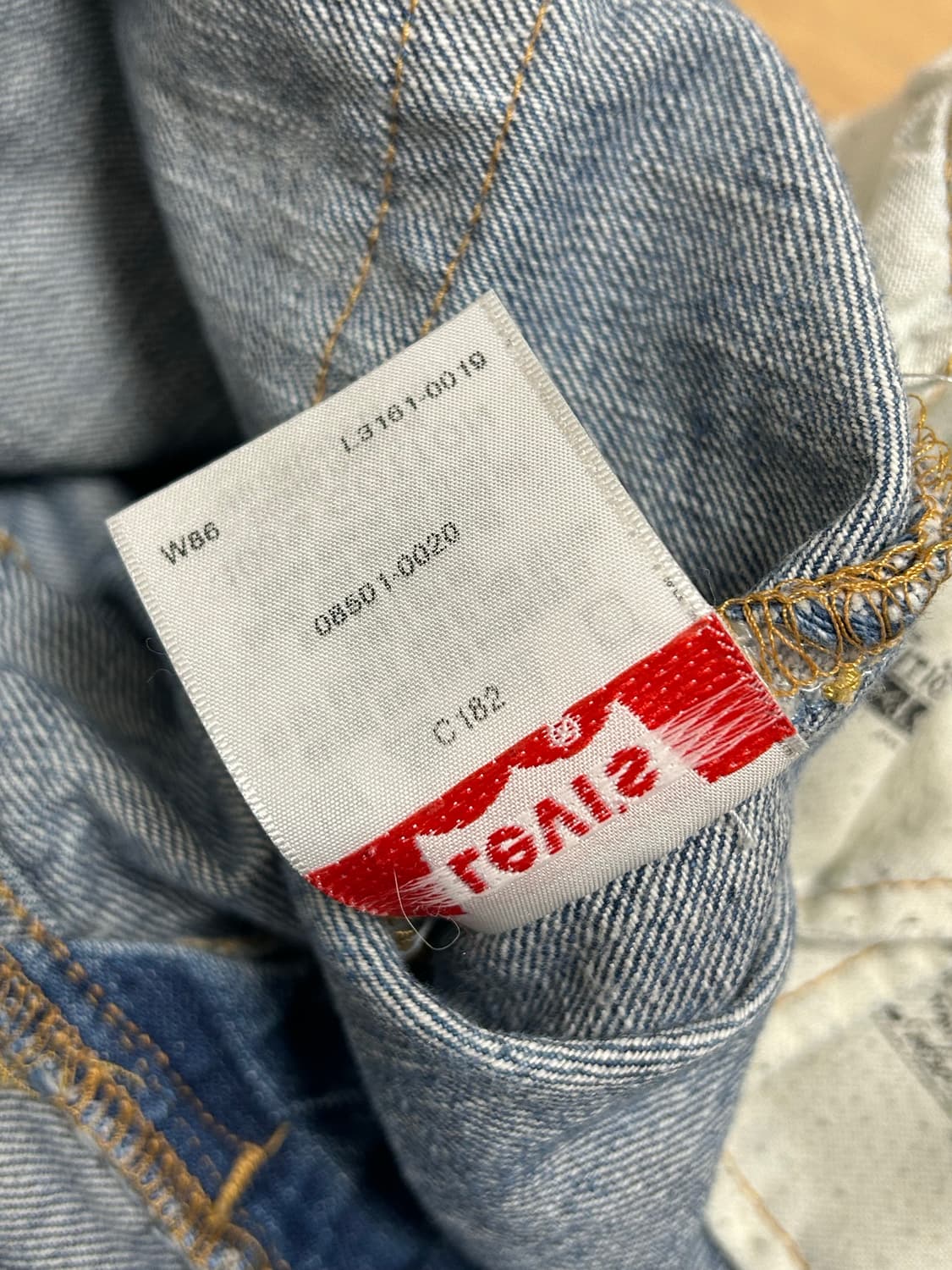 00s 리바이스 501xx 오리지널핏 버튼 플라이 워싱 데님팬츠 상품이미지9