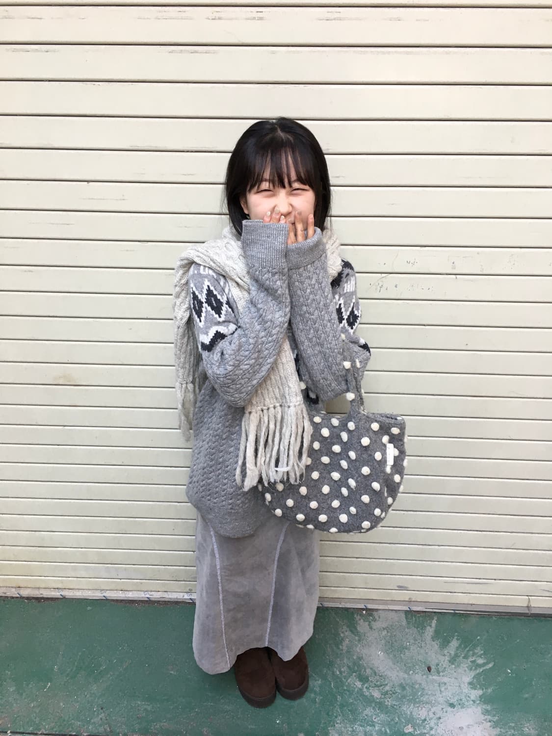 Tsumori Chisato Knit muffler cute 상품이미지1