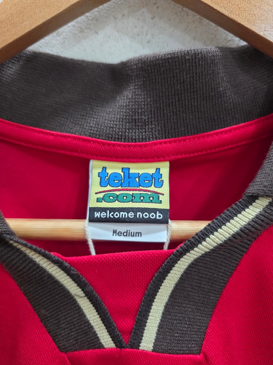 새상품)테켓 팀 티 레드  Teket 27 M 상품이미지6