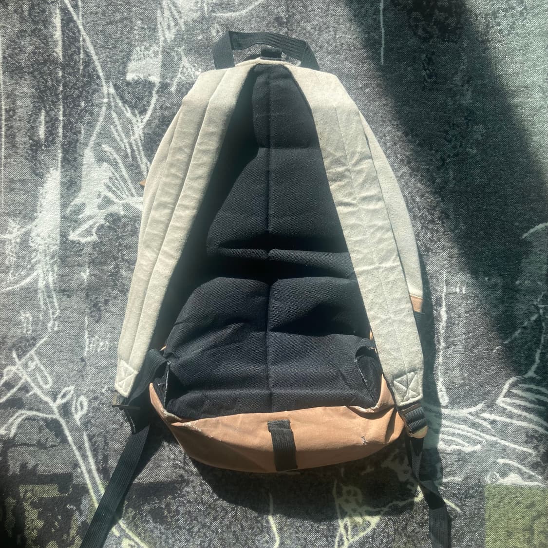 Cable knit zip backpack 상품이미지4