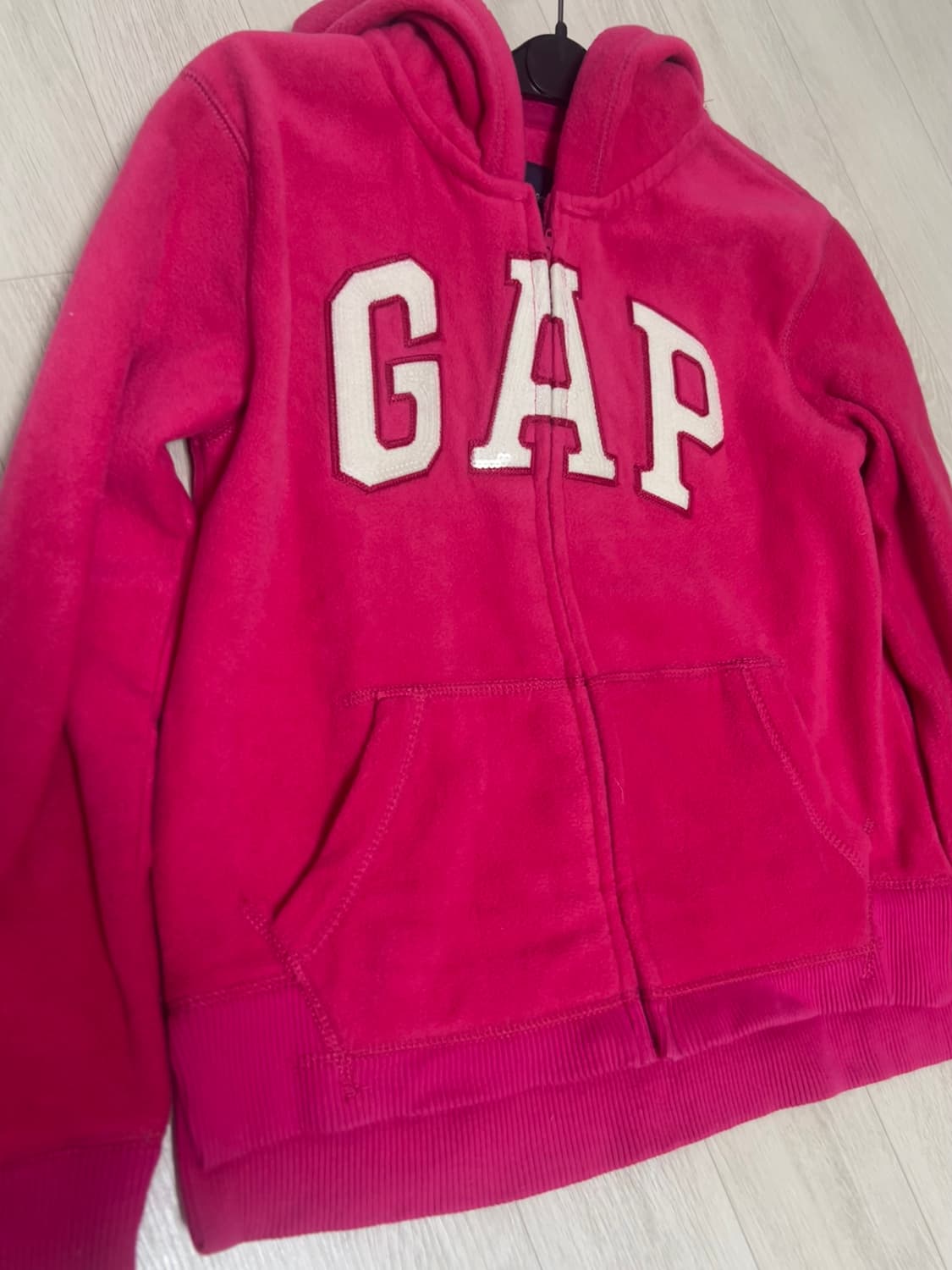 갭 핫핑크 후드집업  상품이미지1