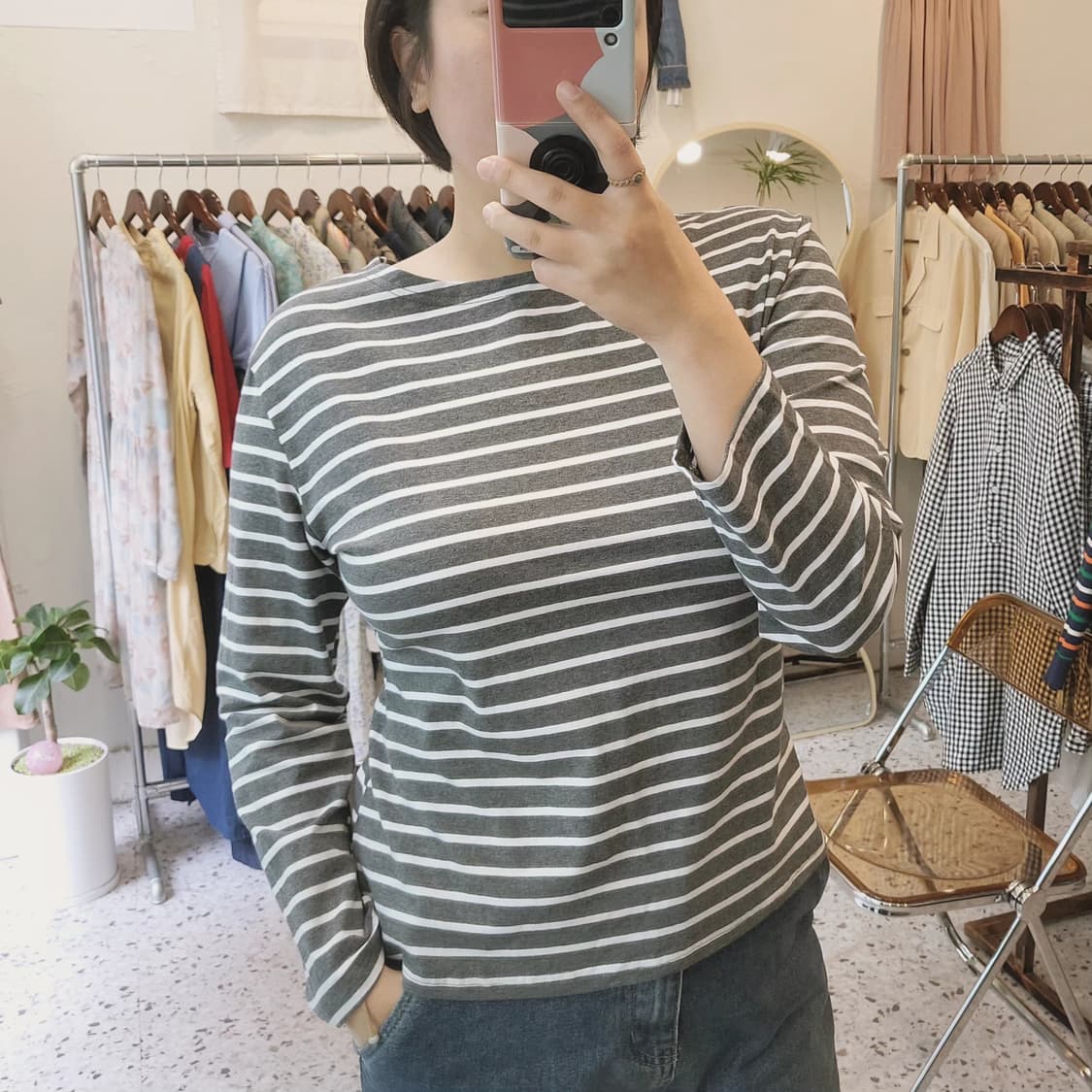 Altbeny 스판 단가라티(2컬러) 상품이미지2