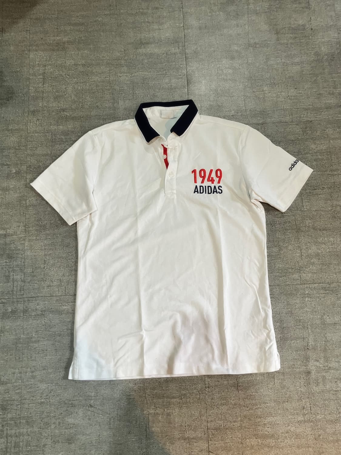 Adidas 아디다스 핀터깔 올드스쿨스트릿 1949 배색 반팔카라티셔츠 상품이미지1