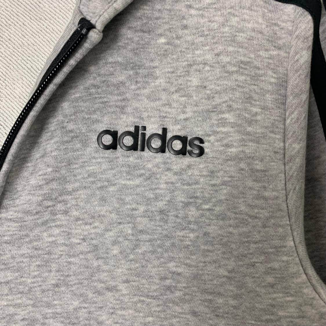 아디다스 그레이 사이드라인 후드집업 상품이미지4