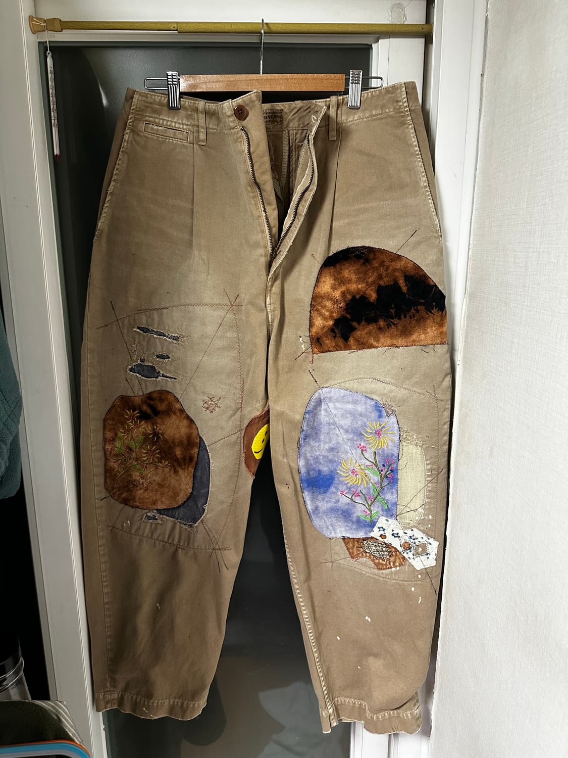 캐피탈 카츠라기 님팬츠 베이지 상품이미지1