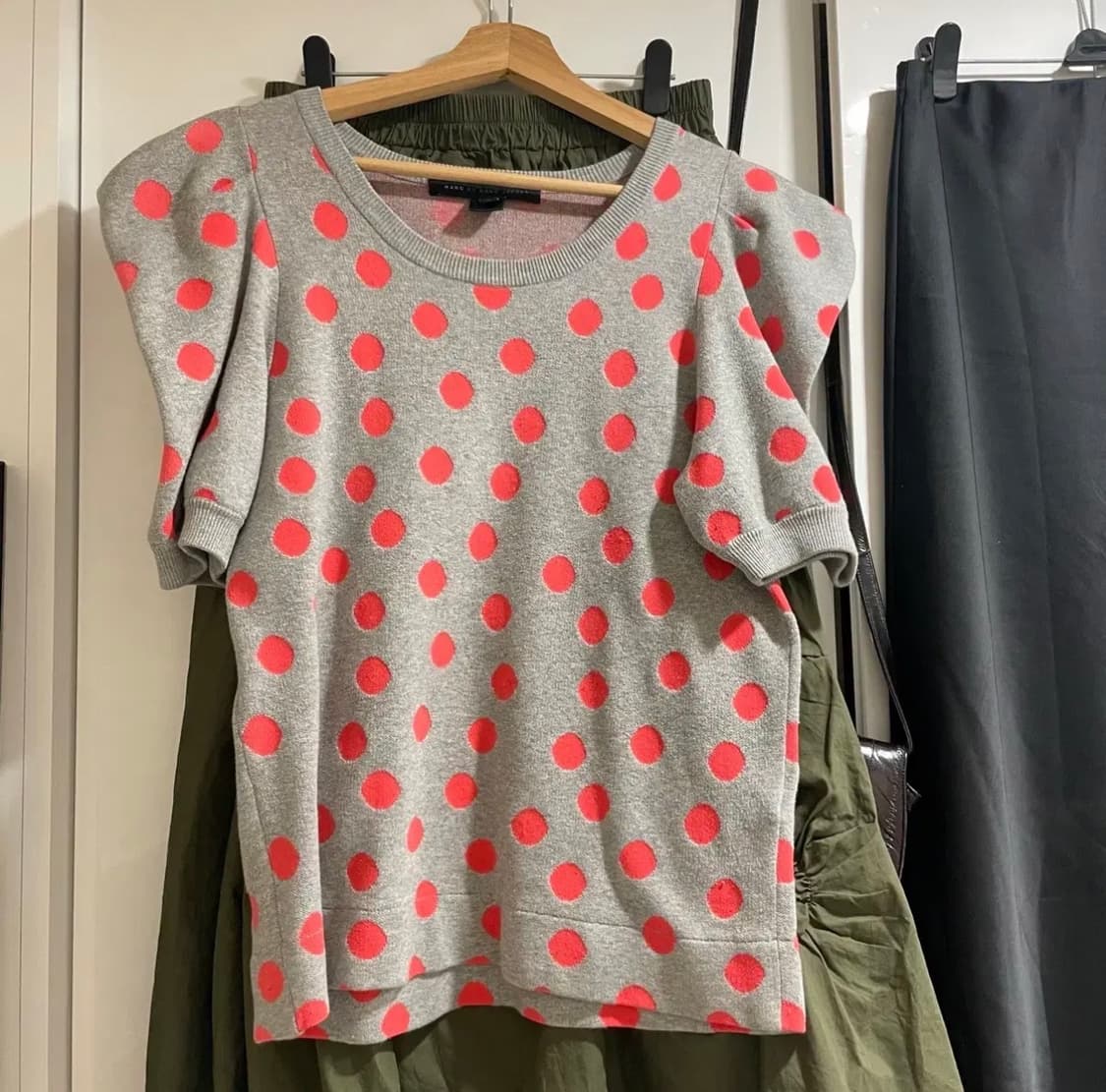  Marc jacobs 00s 도트니트 polka dot knit top 상품이미지2