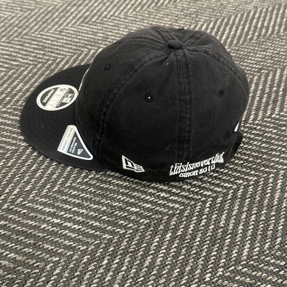 뉴에라 디네뎃 콜라보 다저스 스트랩백 블랙 (OS) 상품이미지2