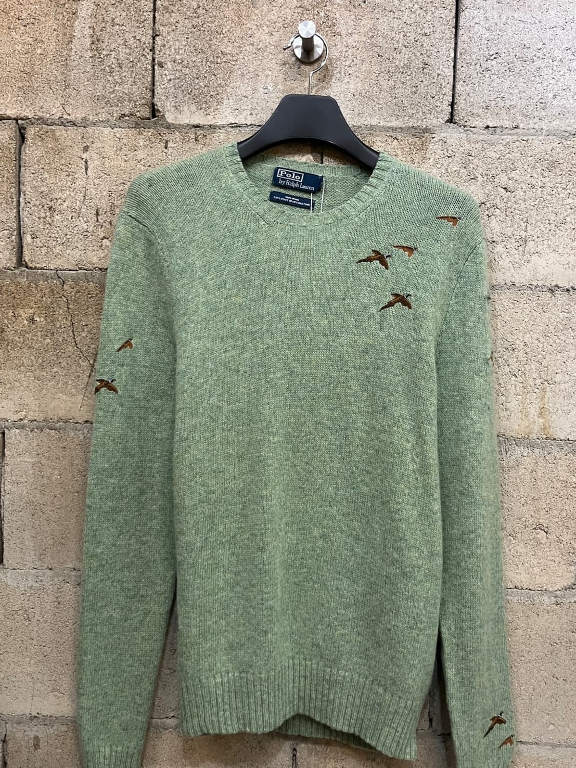 폴로 랄프로렌 청둥오리 자수 울 니트 상품이미지2