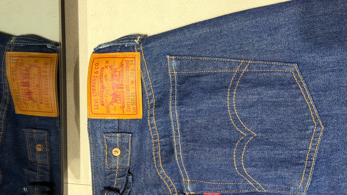 LVC 37501 데님 팬츠 36x34 상품이미지8