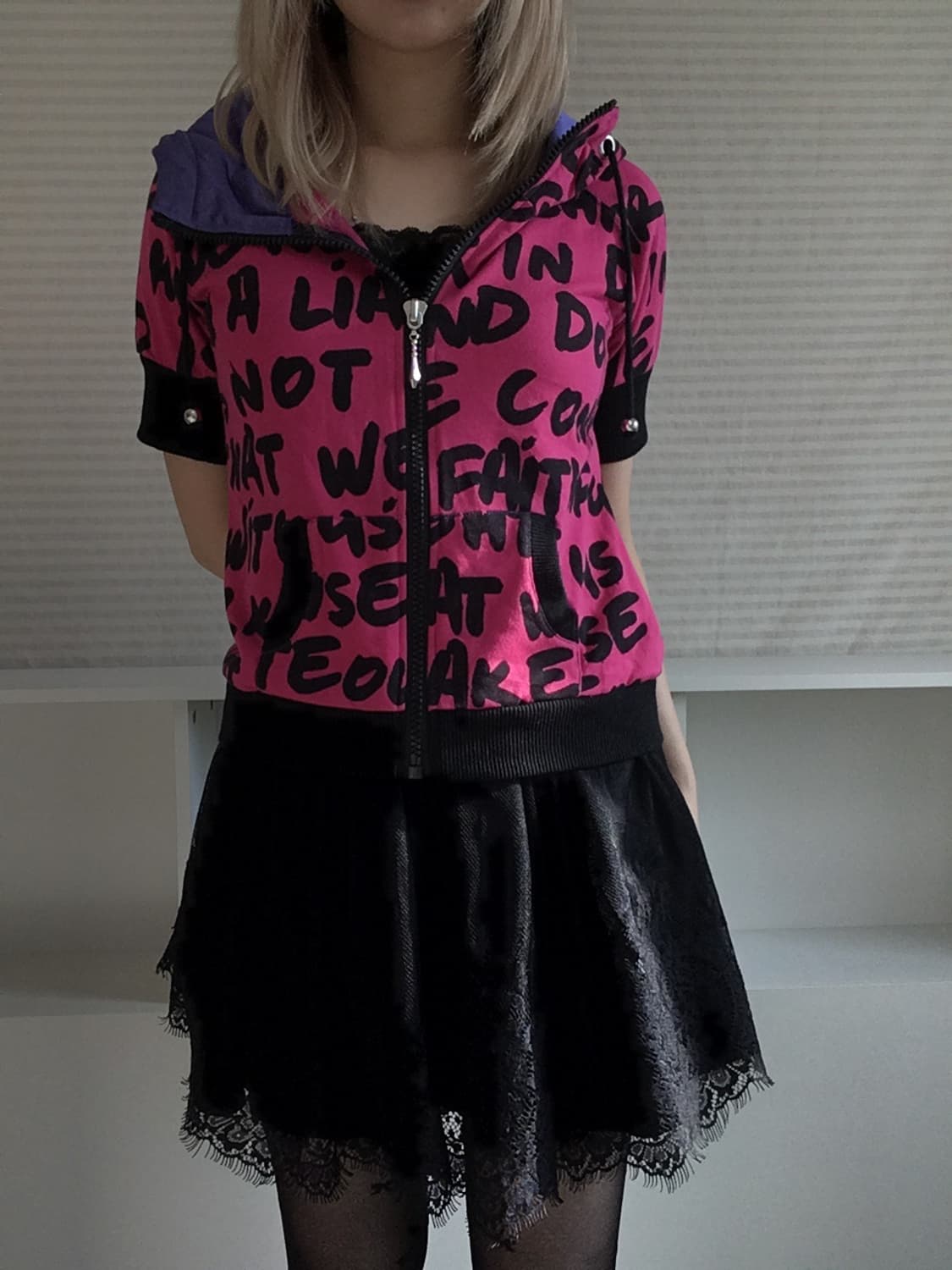 jpn vintage ingni black lace skirt 상품이미지6