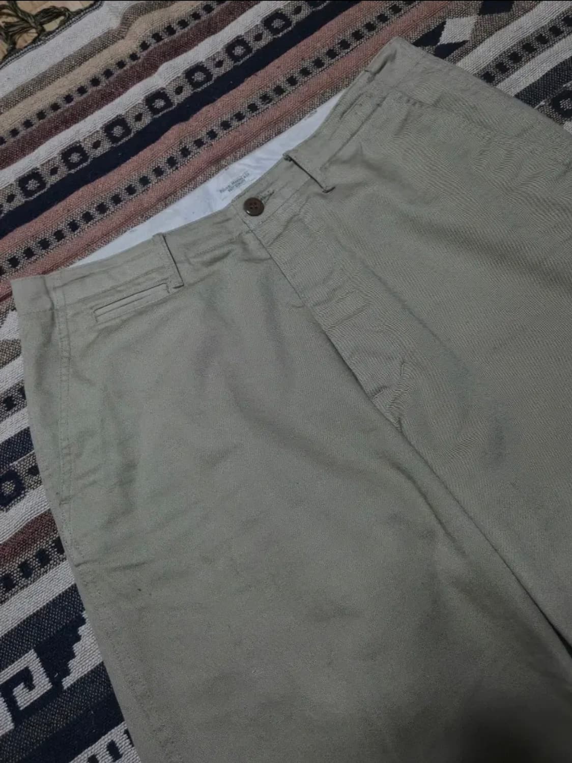 [3]피그벨 401 오피서 치노 와이드 베이지 상품이미지3