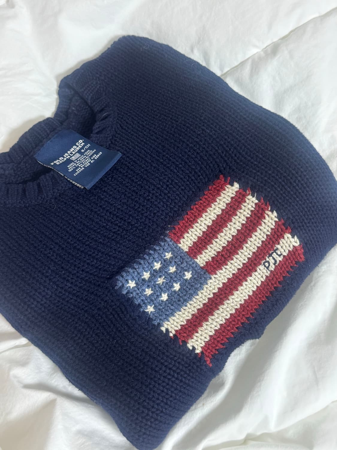 폴로 정품 성조기 니트 상품이미지2