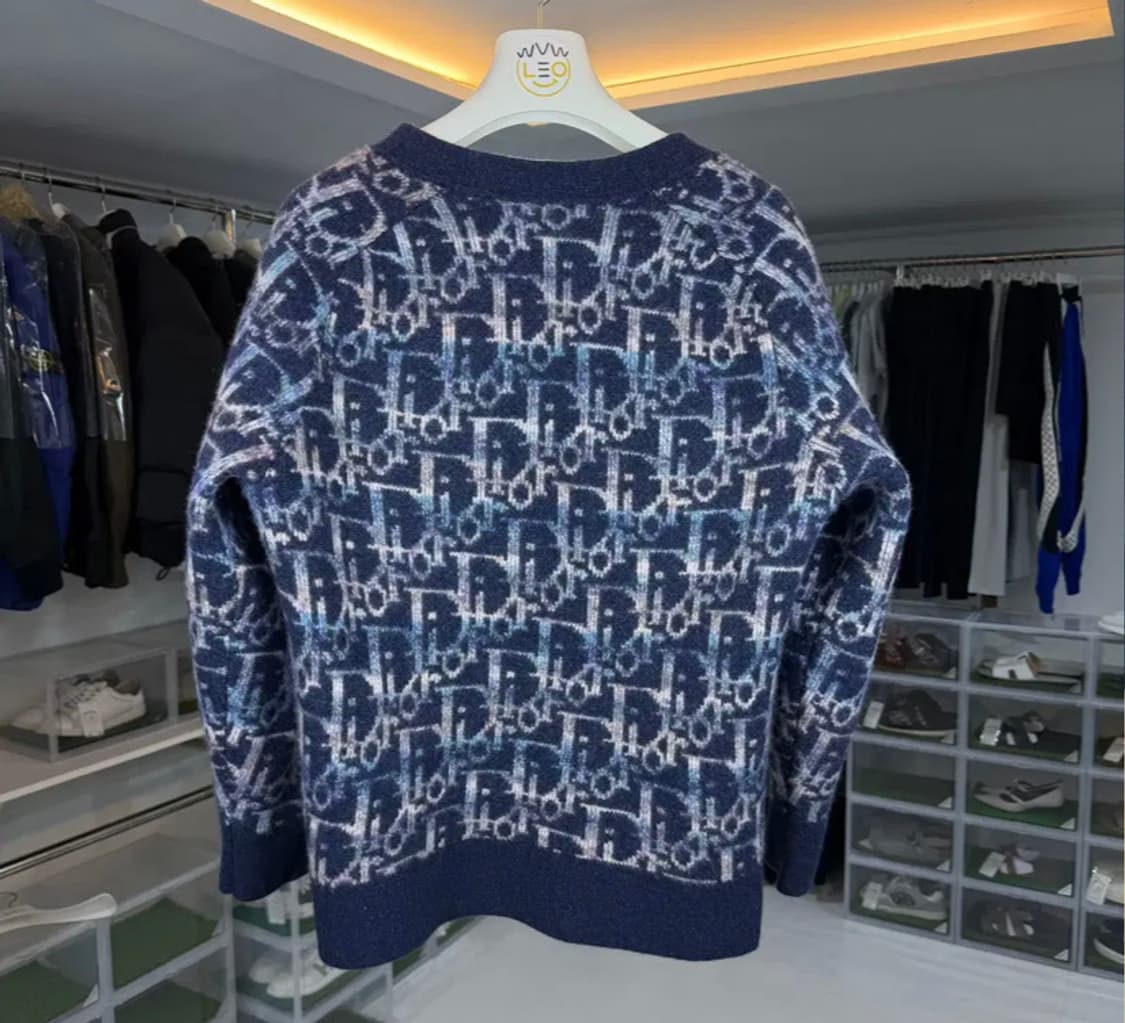 [정품] 디올 오블리크 자카드 울 가디건 (XL) 상품이미지2