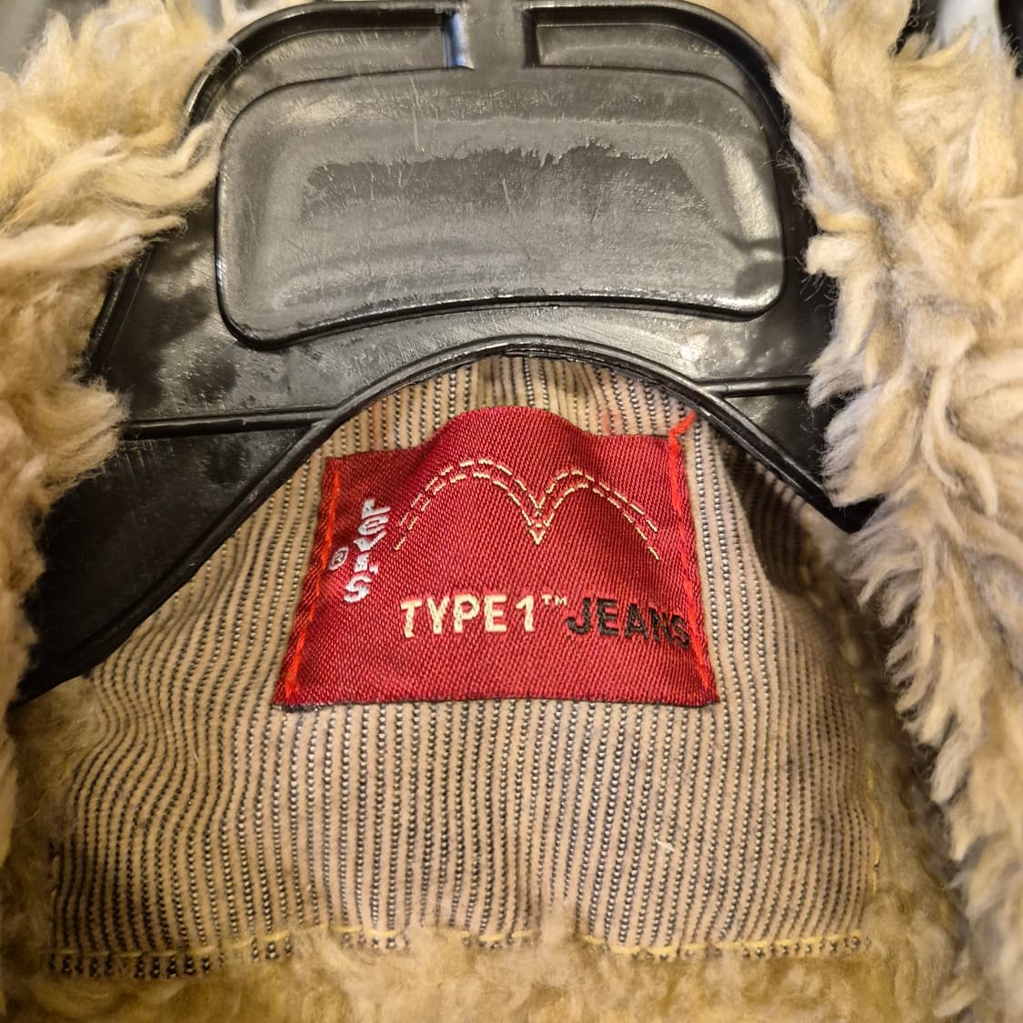 실사이즈 M~L(착샷잇음) 리바이스 TYPE-1 베이지 코듀로이자켓 상품이미지4