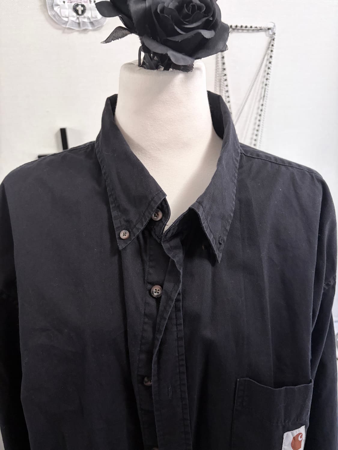 칼하트 오버핏 셔츠 상품이미지4