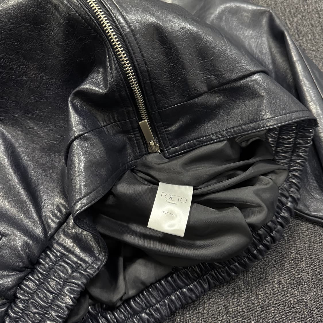 FOETO 포에토 레더자켓 상품이미지10