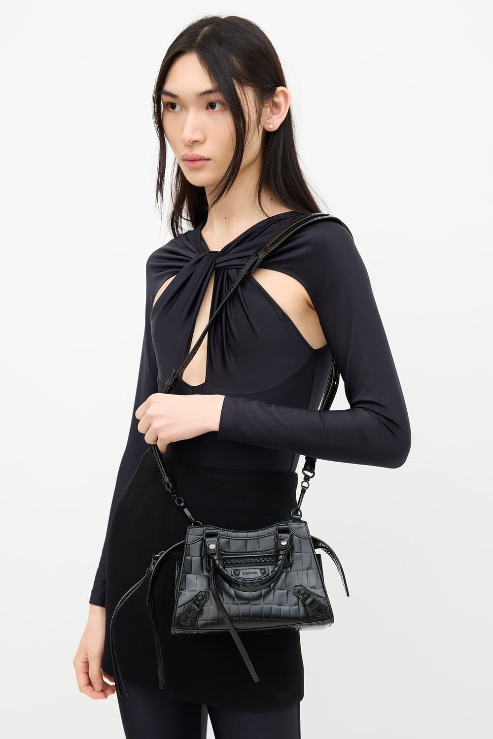 발렌시아가 네오클래식 미니(악어) 상품이미지1