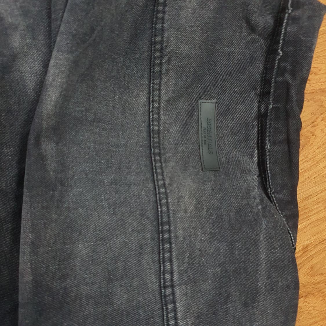 피어오브갓 에센셜 데님 자켓 L s급 상품이미지4