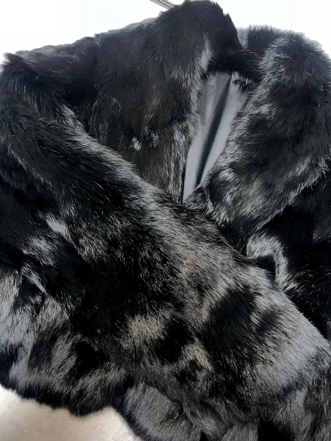 빈티지 크롭 퍼자켓 상품이미지3