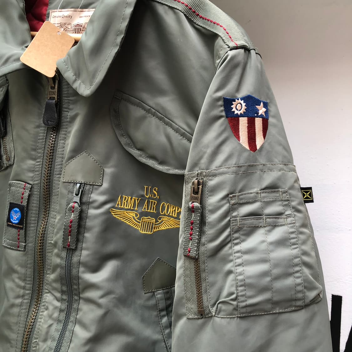 엑스톤즈 USAF 항공점퍼 상품이미지6