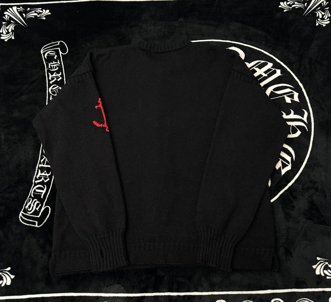 46)건지 울른스 피셔맨 울 가디건 블랙 상품이미지4