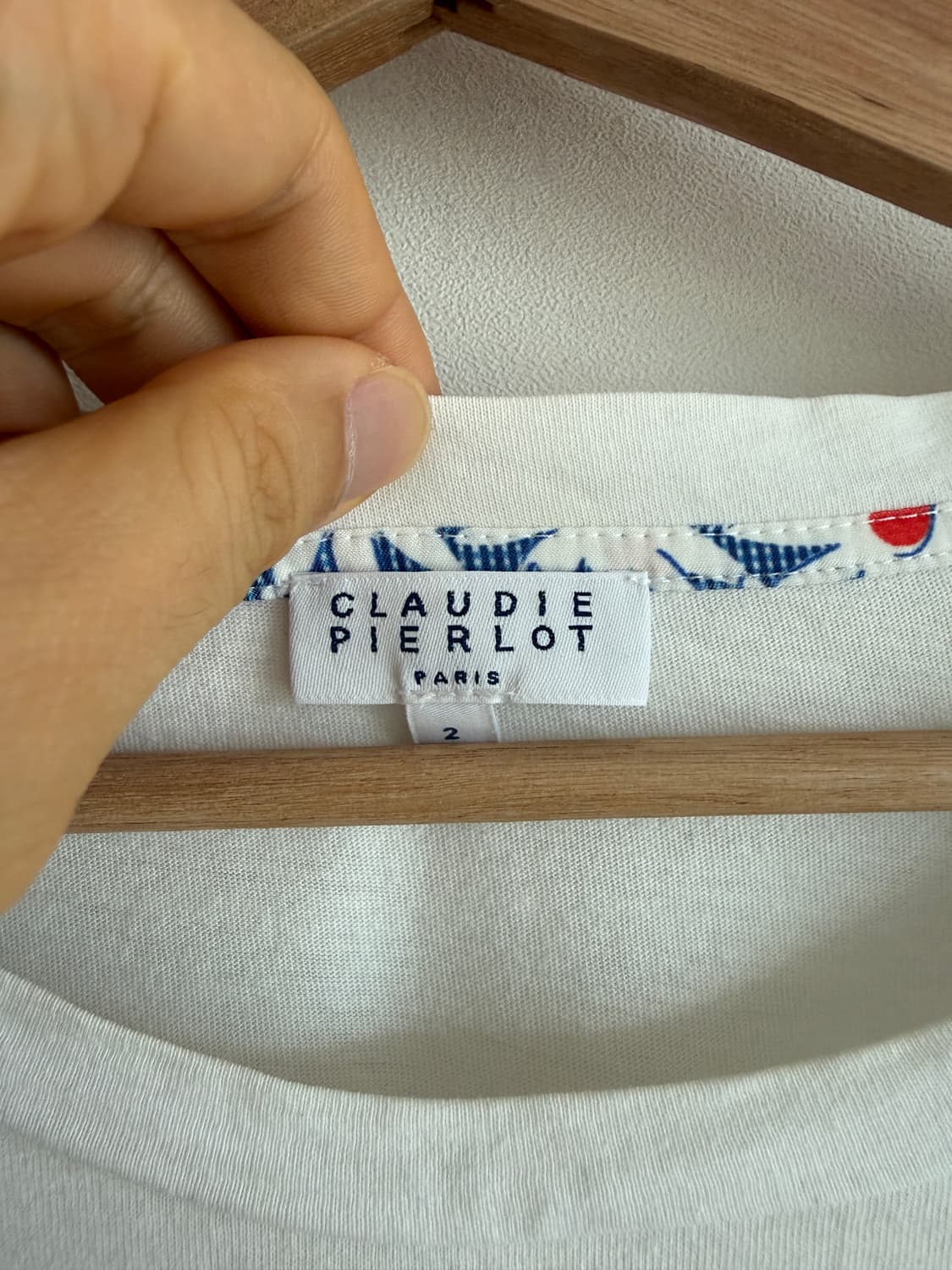 끌로디피에로(CLAUDIE PIERLOT) 반팔 티셔츠 상품이미지5