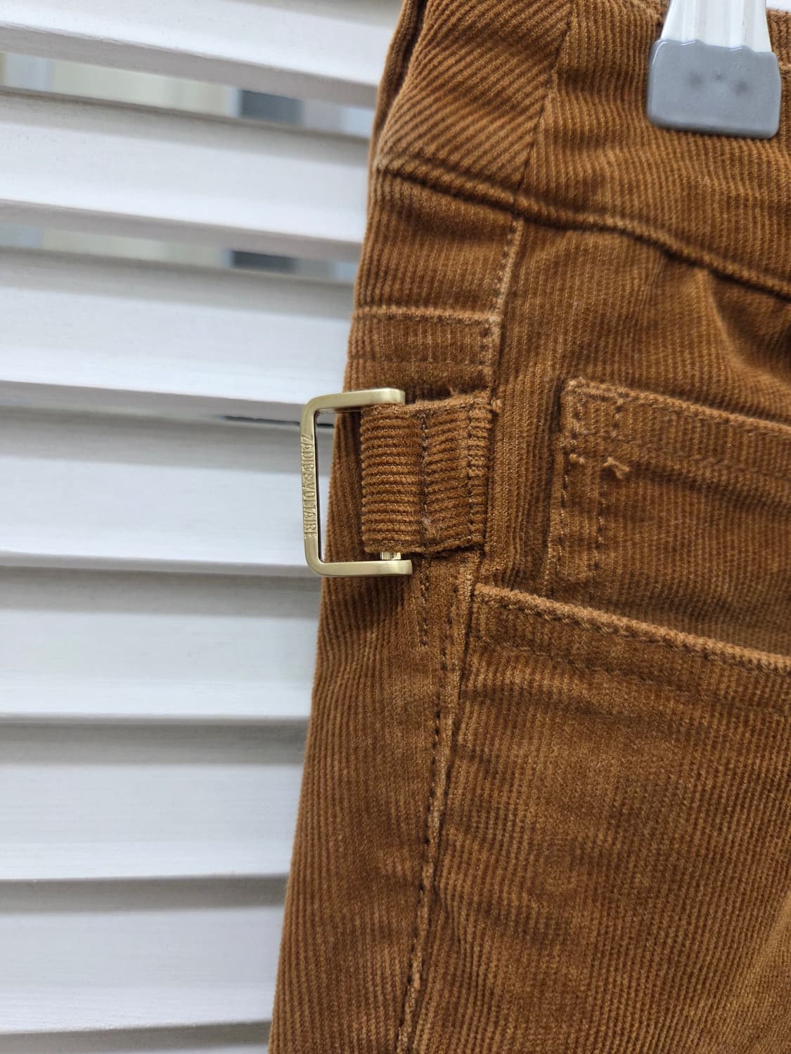 자딕앤볼테르 코듀로이 브라운 팬츠 상품이미지3