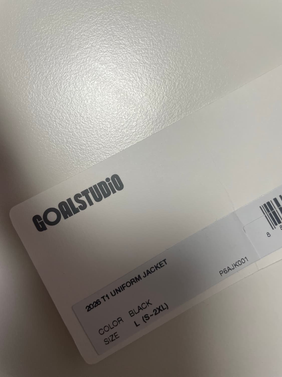 2026 T1 유니폼 자켓 L 상품이미지3