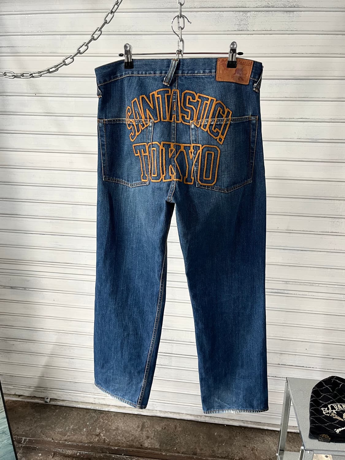 SANTASTIC! logo denim pants  상품이미지4