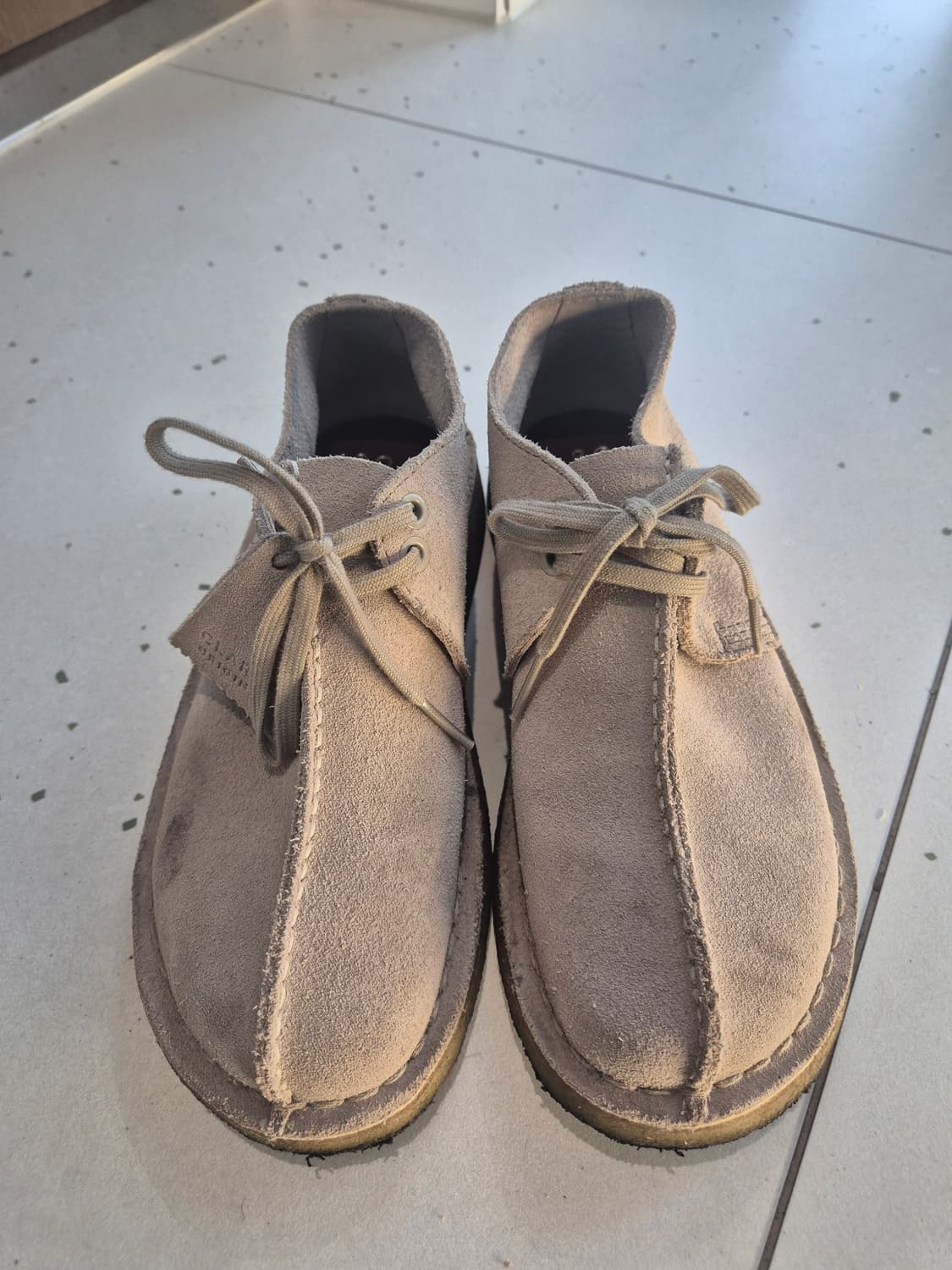 클락스 데저트 샌드 스웨이드 235 상품이미지2