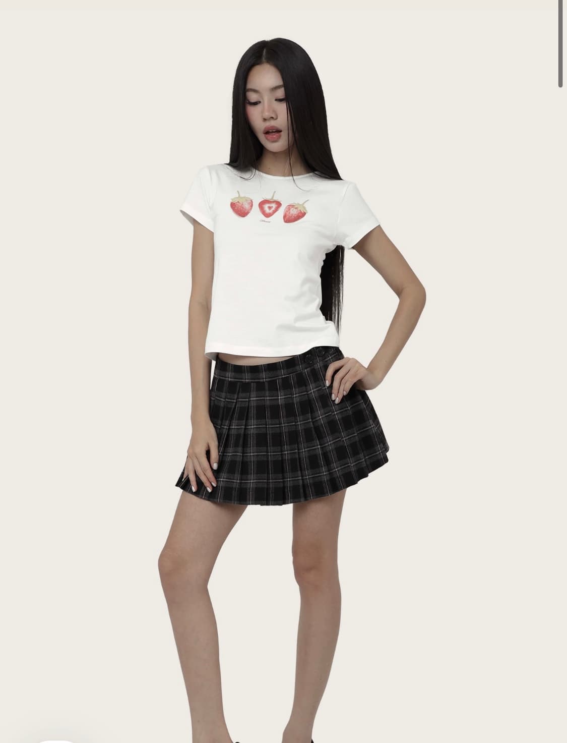 클리시어 딸기 티셔츠 상품이미지1