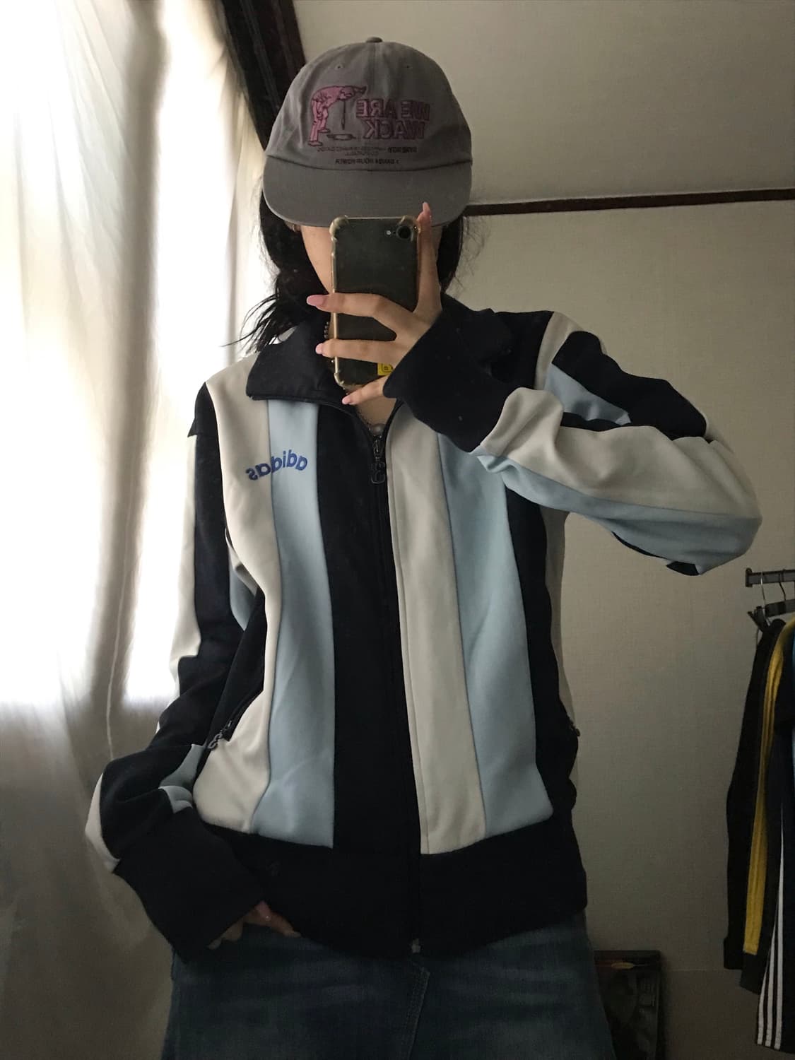 아디다스 00s 연하늘 져지 상품이미지2
