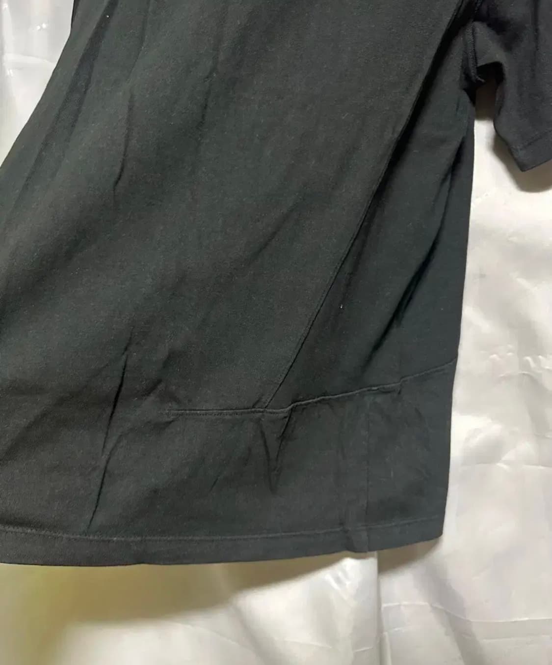 ee 립 크롭 티셔츠 블랙 상품이미지2