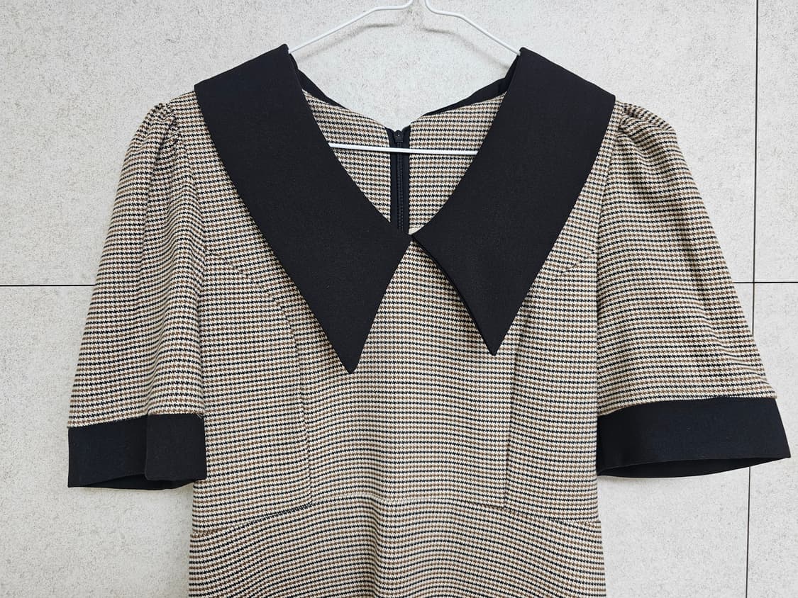 롱 체크 원피스 상품이미지7