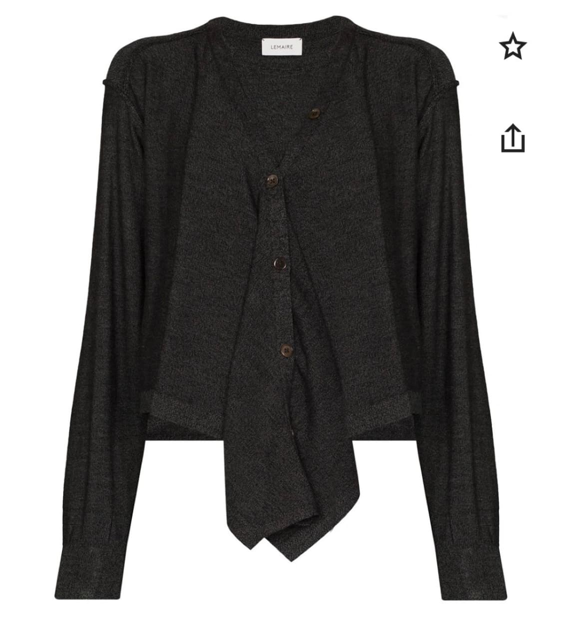 르메르 더블 레이어 니트 상품이미지1