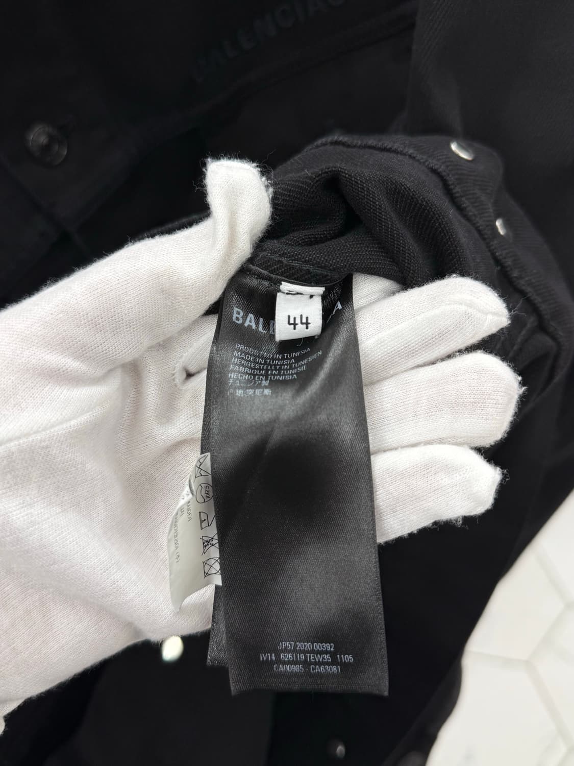 [44] 발렌시아가 짐 웨어 데님 자켓 상품이미지5