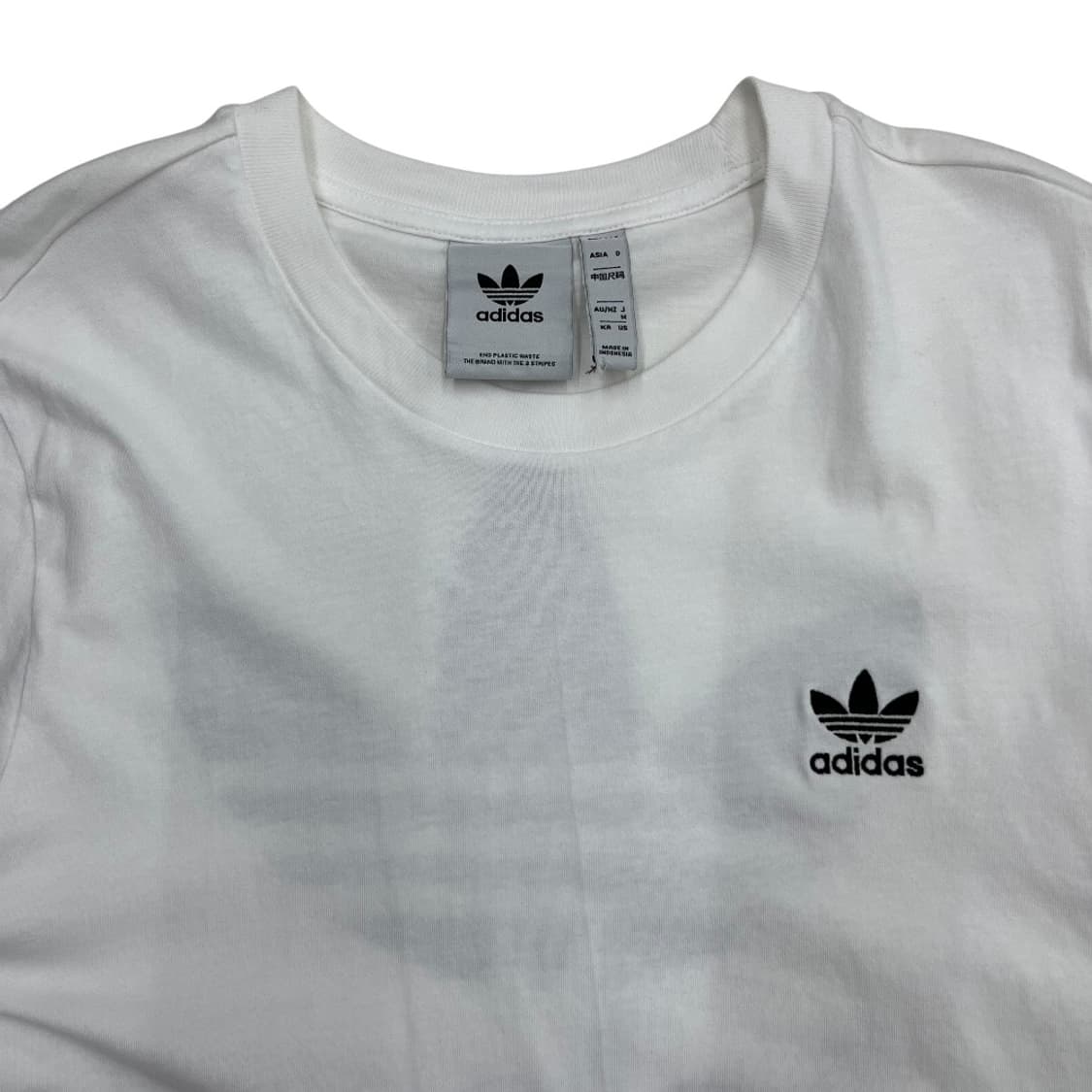아디다스 로고 화이트 반팔 M 상품이미지6