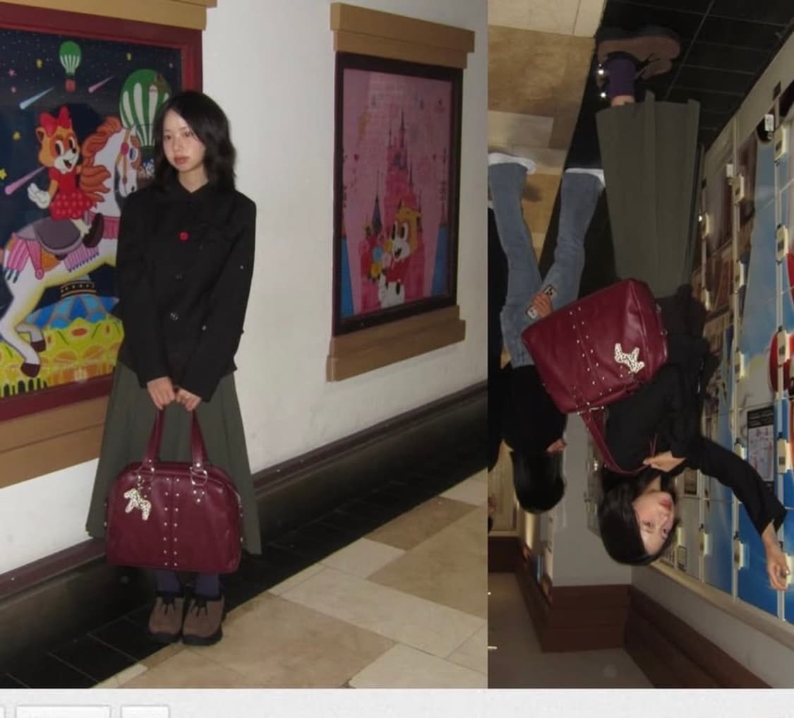 유니클로 미디 플리츠치마 상품이미지1