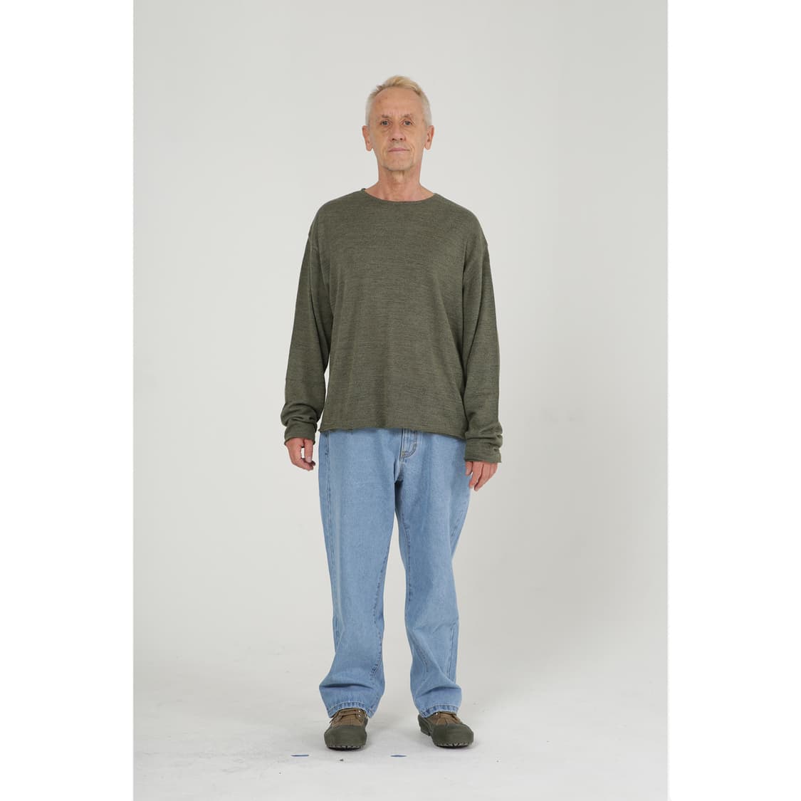 플라스틱 프로덕트 라운드넥 스웨터 (S) 상품이미지1