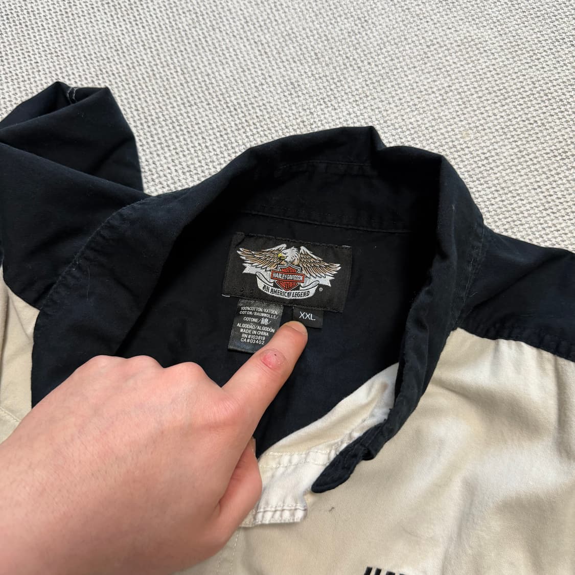 할리데이비슨 로고 반팔 셔츠 상품이미지5