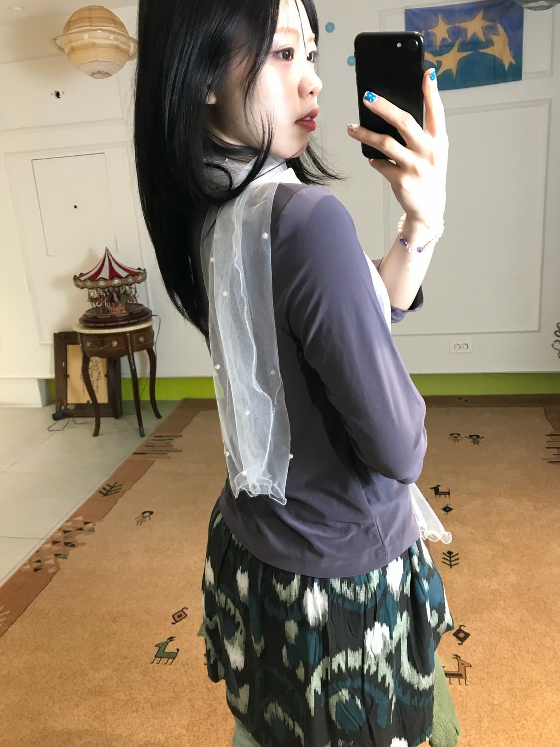 은근히 반복되는 민트 컬러 포인트가 귀여운••🍵🧩 상품이미지5
