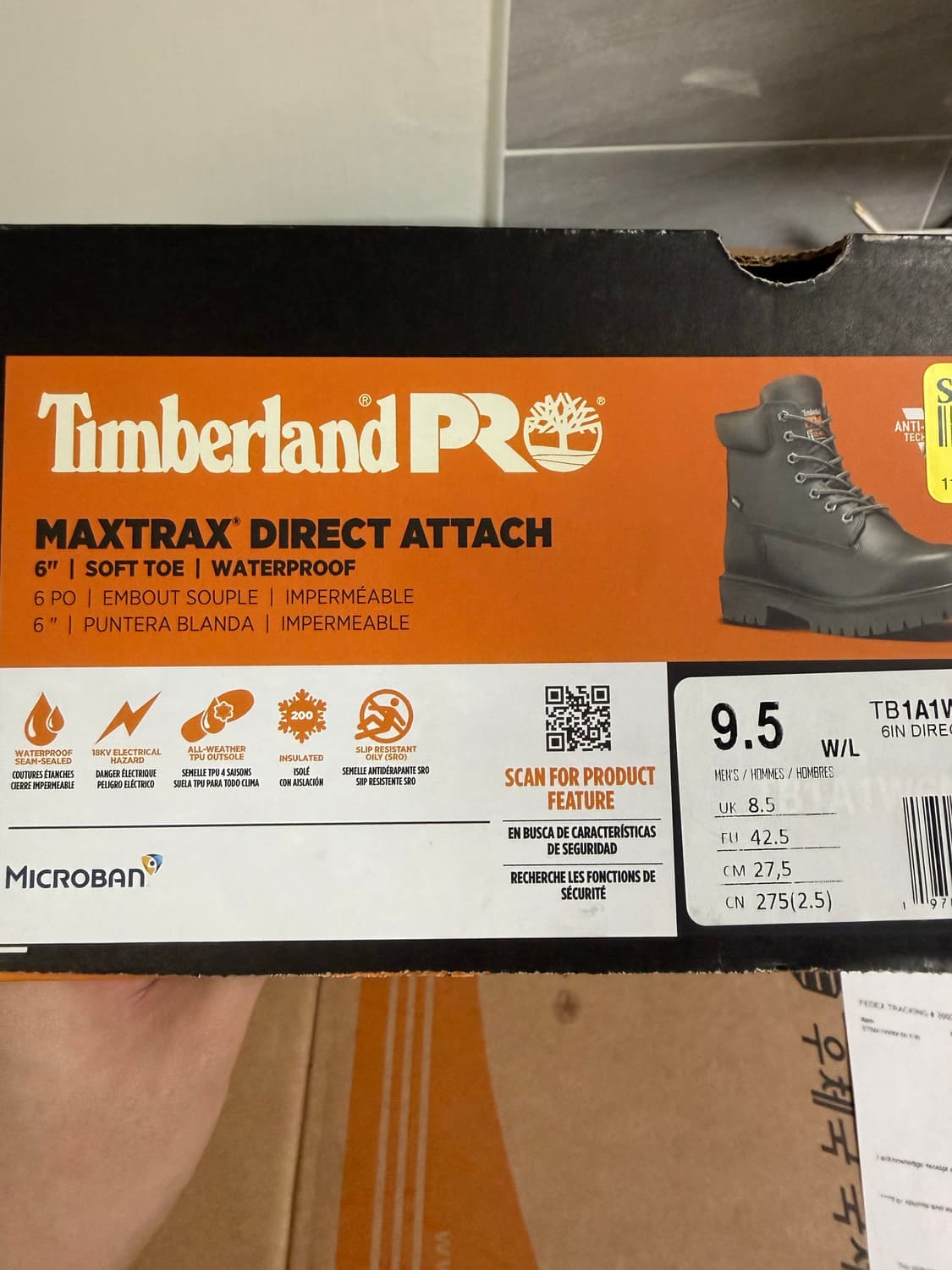 팀버랜드프로 6인치 소프트토 9.5W 상품이미지6