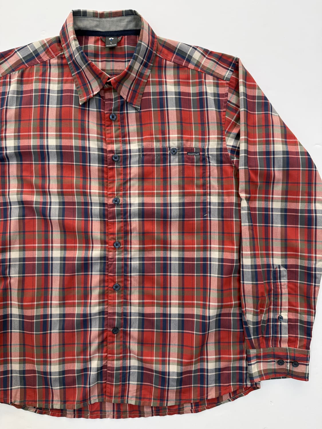 mont-bell 몽벨 체크 셔츠 상품이미지2