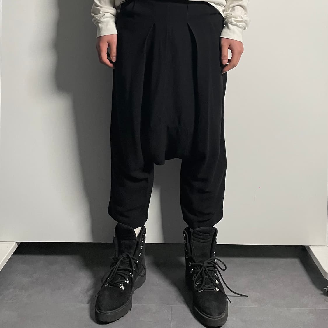 17ss 릭오웬스 나일론 배기팬츠 (onp.08) 상품이미지1