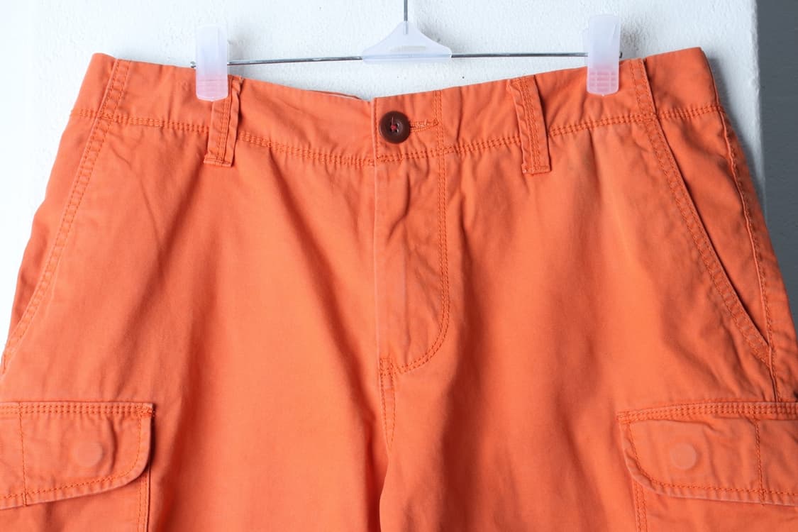 (L-XL) 타미힐피거 반바지 팬츠 작은얼룩 카고 오렌지 면-P9717 상품이미지3