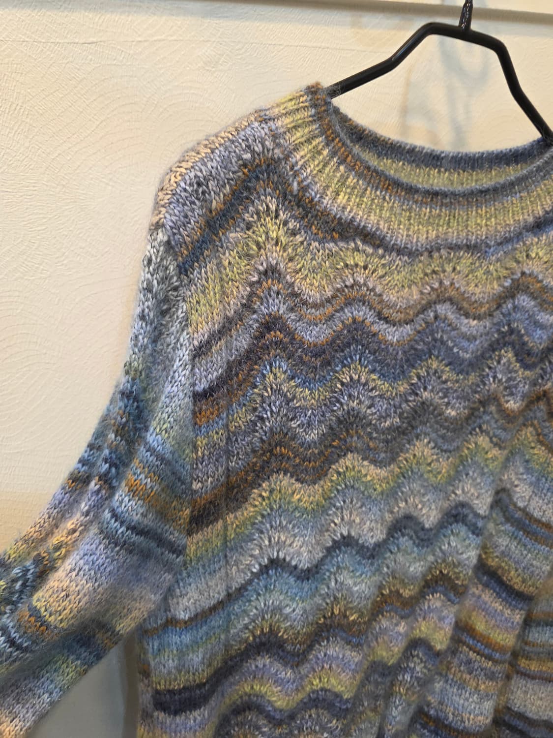 핸드메이드 빈티지 울 니트 스웨터 상품이미지3