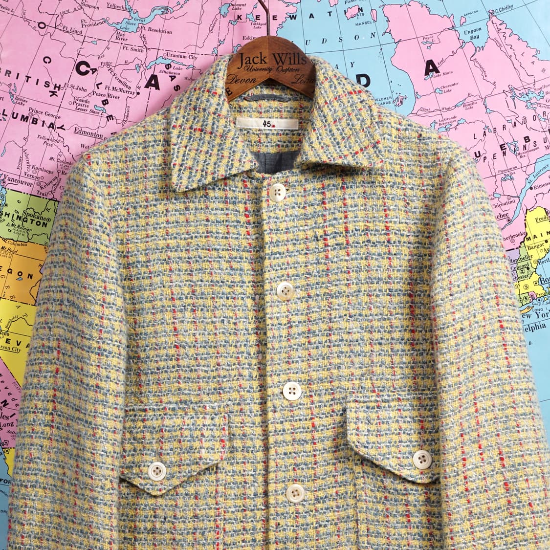 45RPM 일본 트위드 우먼 자켓 상품이미지2