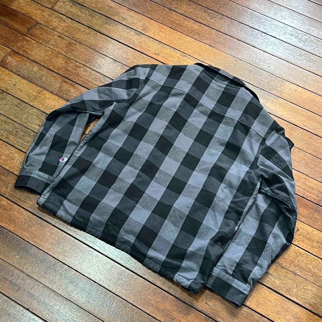 챔피온 체크 패턴 코치 자켓 상품이미지6