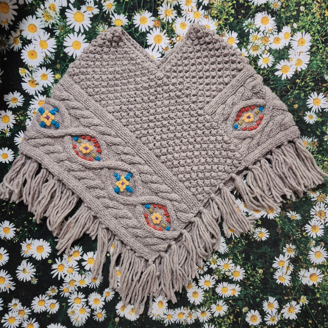 TITICACA 티티카카 니트 망토 케이프 여성FREE 상품이미지7